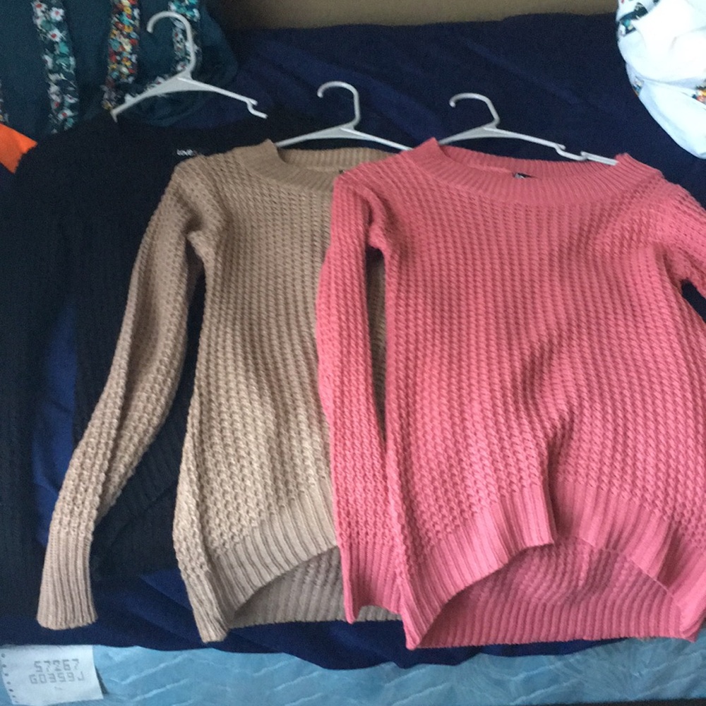 3 cute sweaters